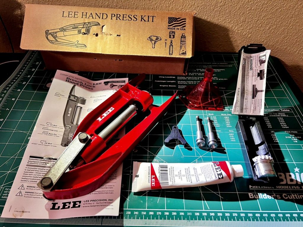 Lee Breech Lock Hand Press Kit